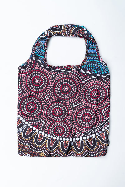 Heal Our Nura rPET Reusable Fold-Up Shopping Bag
