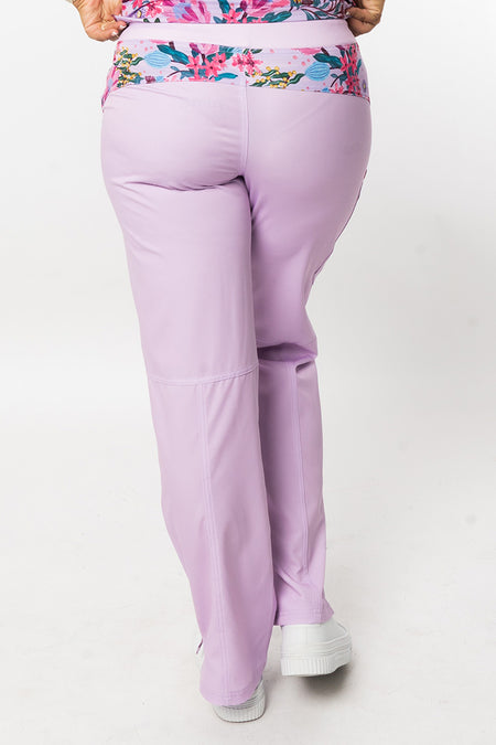 Pink Banksia Women's Cargo Scrub Pants