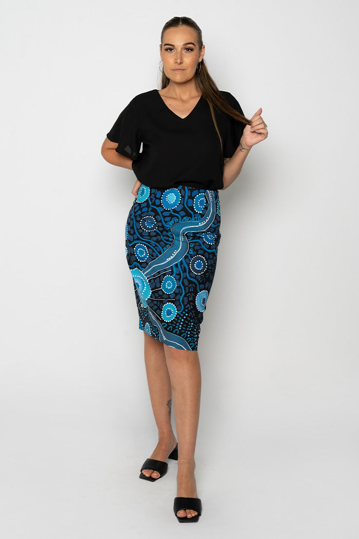 Ongoing Journey Pencil Skirt