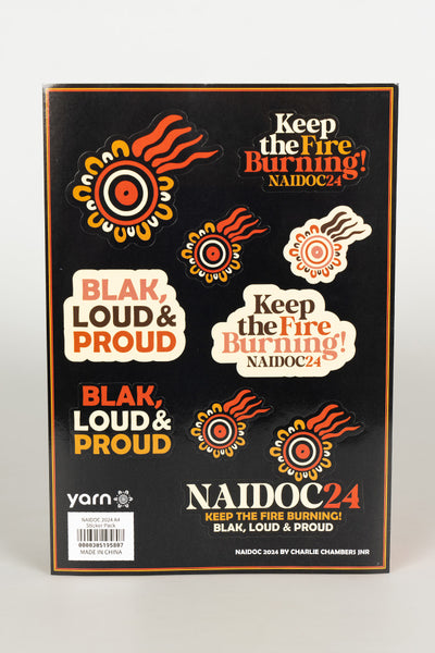 NAIDOC 2024 A4 Sticker Pack