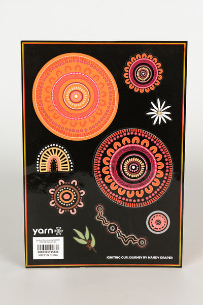Igniting Our Journey NAIDOC 2024 A4 Sticker Pack