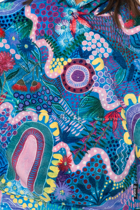 A Chapter Closing Oversized Hooded Blanket