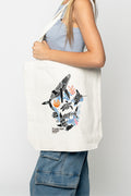 Protect Our Coral To Save Our Reef Cream Cotton Canvas Carry Bag
