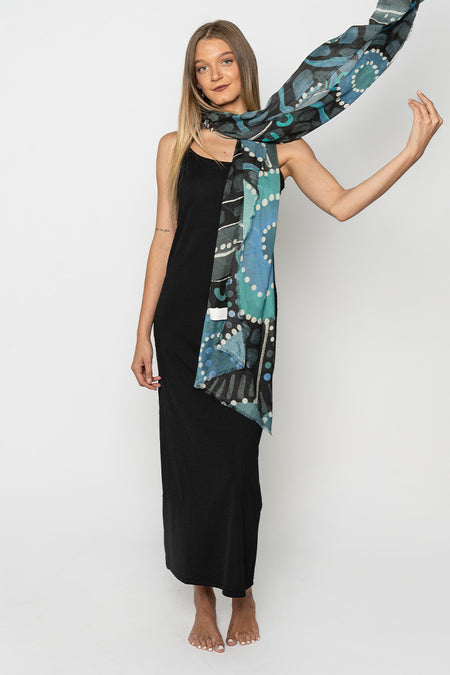 Ongoing Journey Modal Wool Blend Premium Scarf