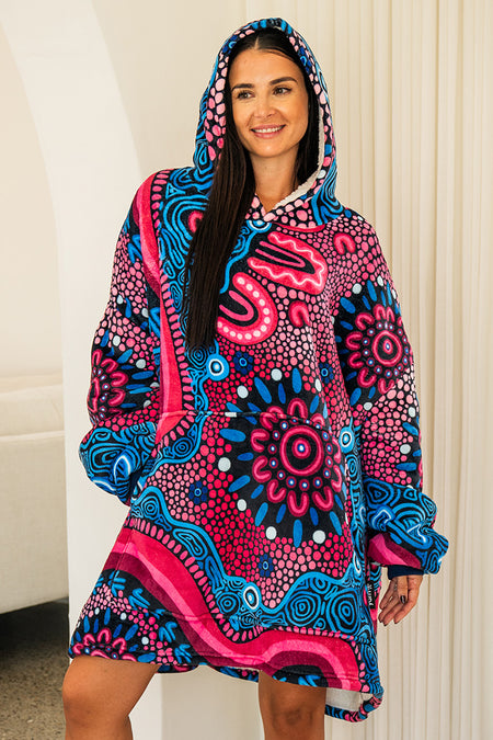 Badhiin Oversized Hooded Blanket