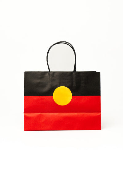 "Raise The Flag" Aboriginal Flag Small Gift Bag