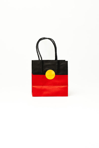 "Raise The Flag" Aboriginal Flag Extra Small Gift Bag