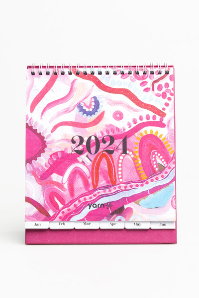 Artists of Yarn 2024 A Frame Calendar
