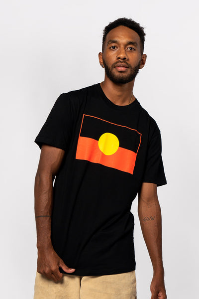 "Raise The Flag" Aboriginal Flag T-Shirt Keyring Bundle