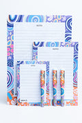Ngootyoong (Joy) Notepad 3 Pack (A4, A5 & A6) with 3 Pack of Pens