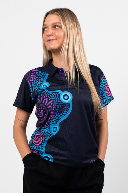 Flourish Essence Women's Fitted Polo Shirt