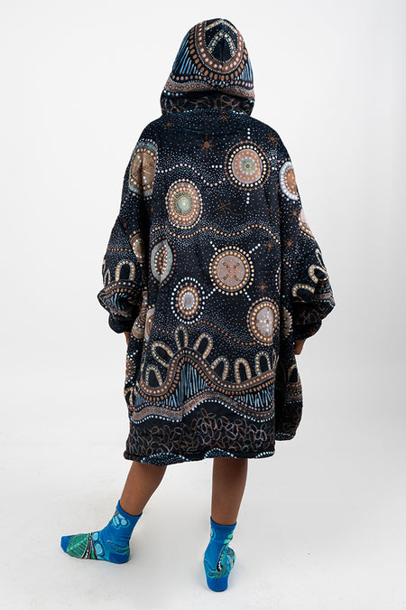 Marang Ngurung (Good Night) Oversized Hooded Blanket