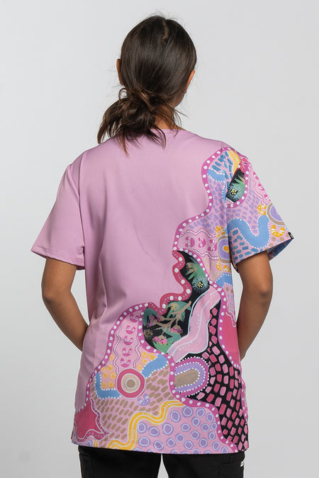 Guiding Light Essence Women’s Three Pocket Scrub Top