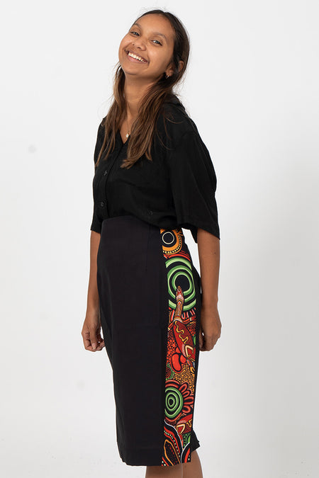 Proud & Deadly Pencil Skirt