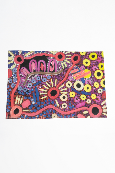 Country Harvest Linen Blend Tea Towel