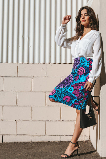 Flourish Pencil Skirt