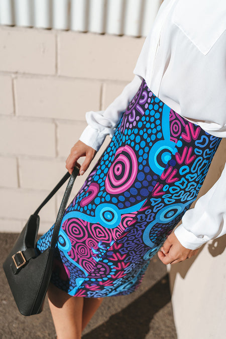 Flourish Pencil Skirt