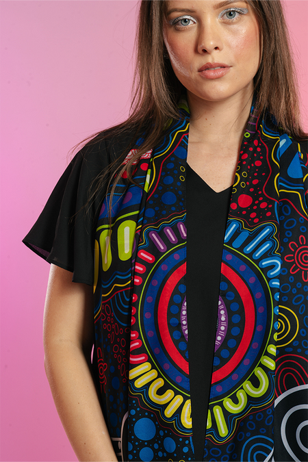 Together Rectangle Chiffon Scarf - Pride Worn Proudly