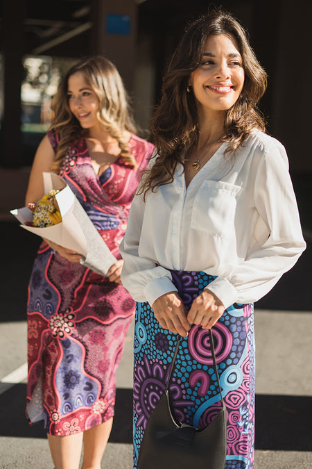 Flourish Pencil Skirt