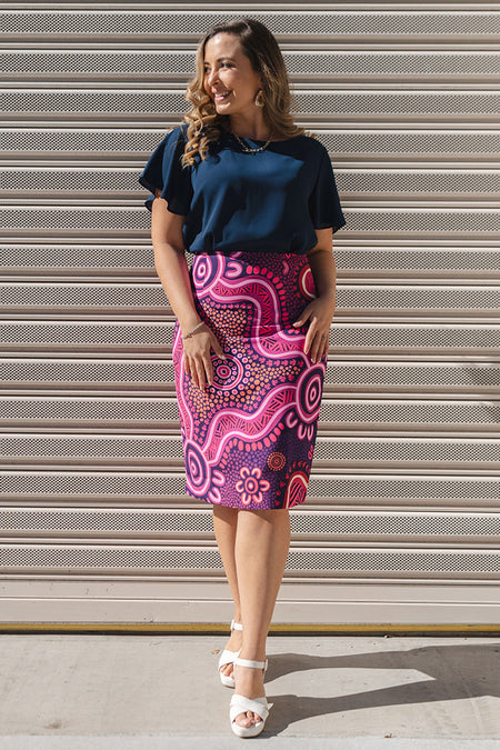 Forage Pencil Skirt