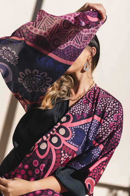 Friendship Chiffon Shawl