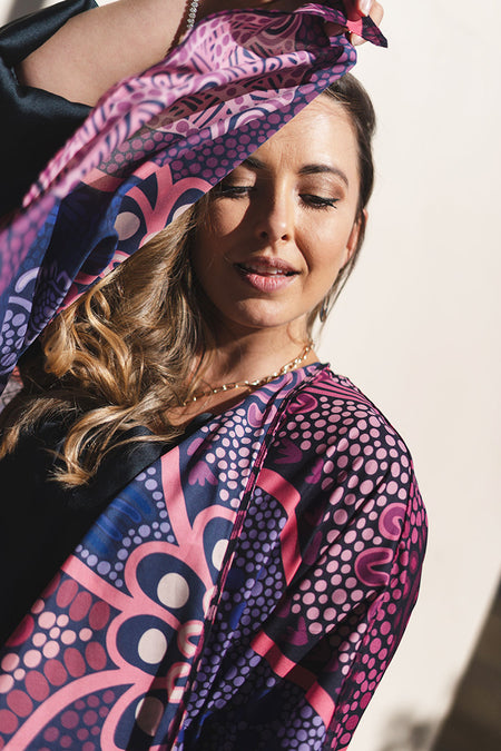 Friendship Chiffon Shawl