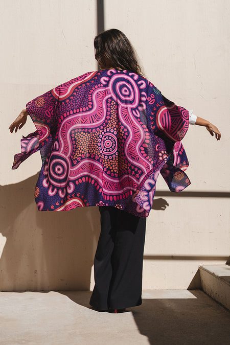 Forage Chiffon Shawl