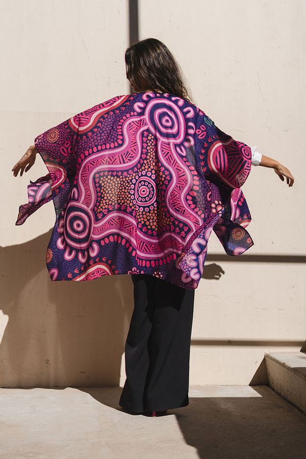 Forage Chiffon Shawl