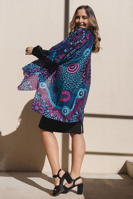 Flourish Chiffon Shawl