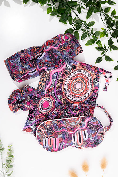 Pink Colours Travel Essentials Kit