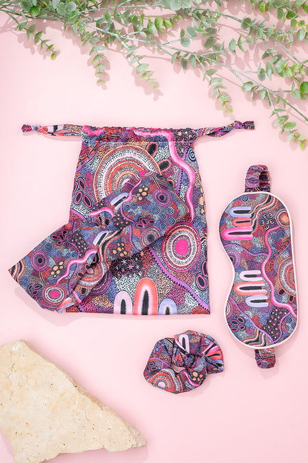 Pink Colours Travel Essentials Kit