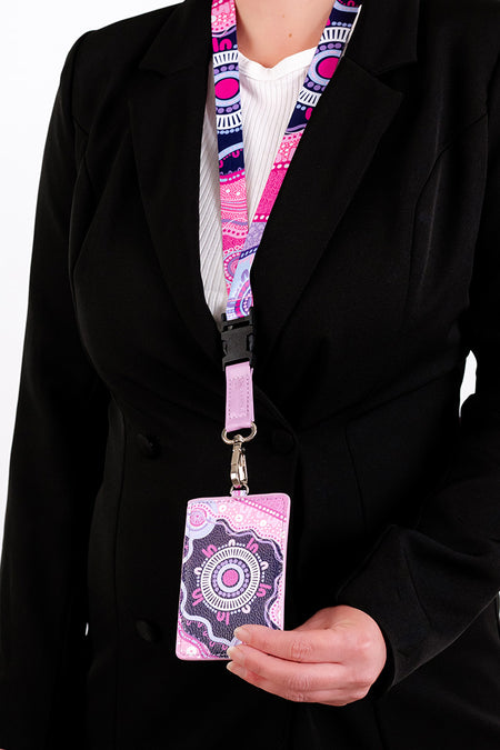 A Woman's Connection Lanyard & Card Holder