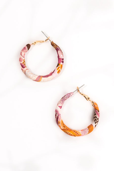 Djeran Wrapped Hoop Earrings