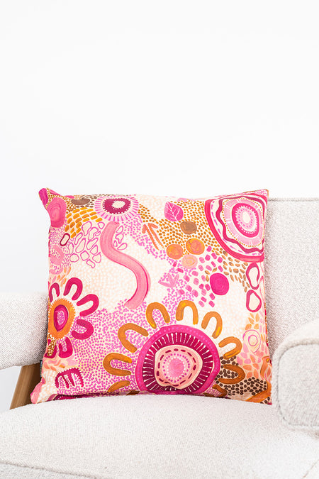 Djeran Linen Cushion Cover (45cm x 45cm)