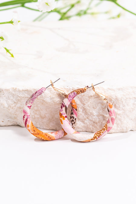 Djeran Wrapped Hoop Earrings