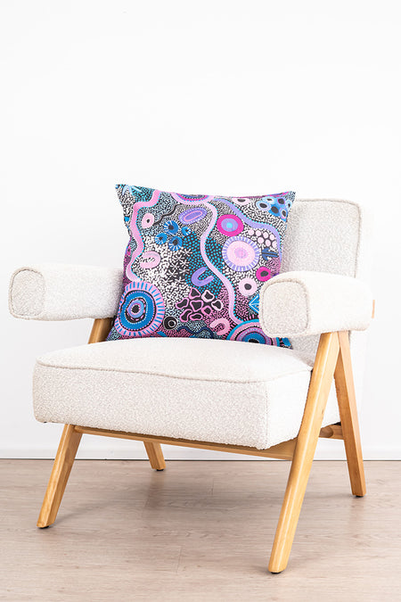 Makuru Linen Cushion Cover (45cm x 45cm)