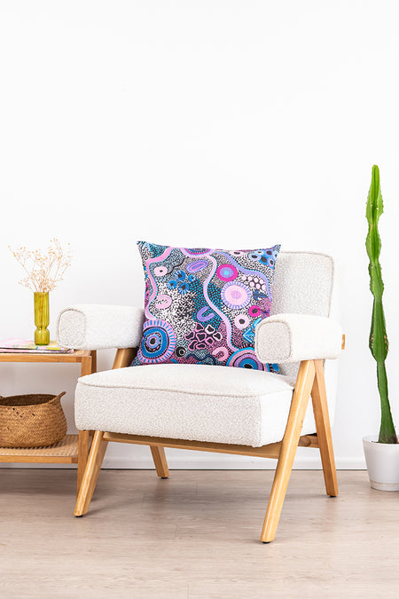 Makuru Linen Cushion Cover (45cm x 45cm)