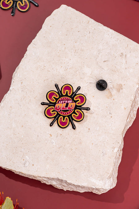 Maroon Warrior Lapel Pin - FREE GIFT