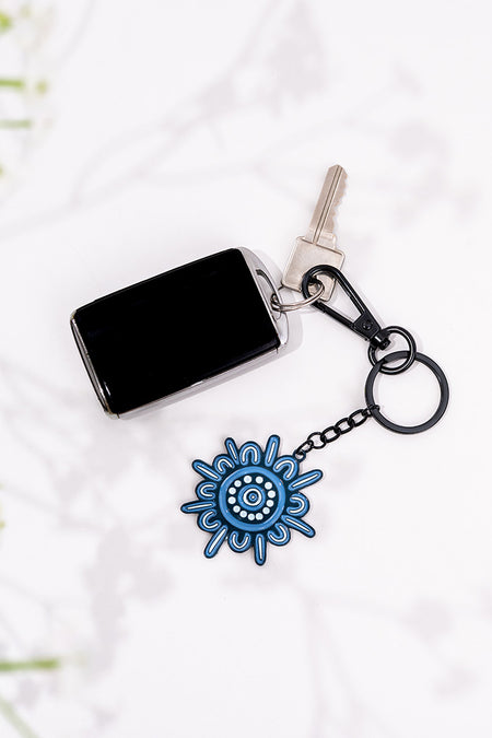 Flourish Campfire Keyring