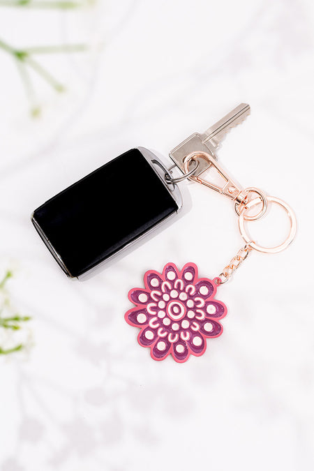 Friendship Flower Keyring