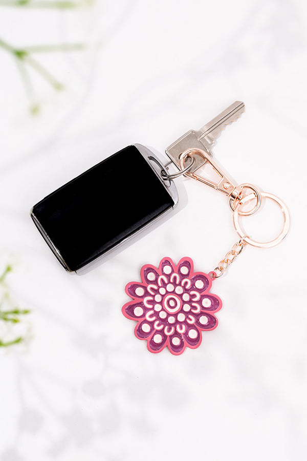 Friendship Flower Keyring