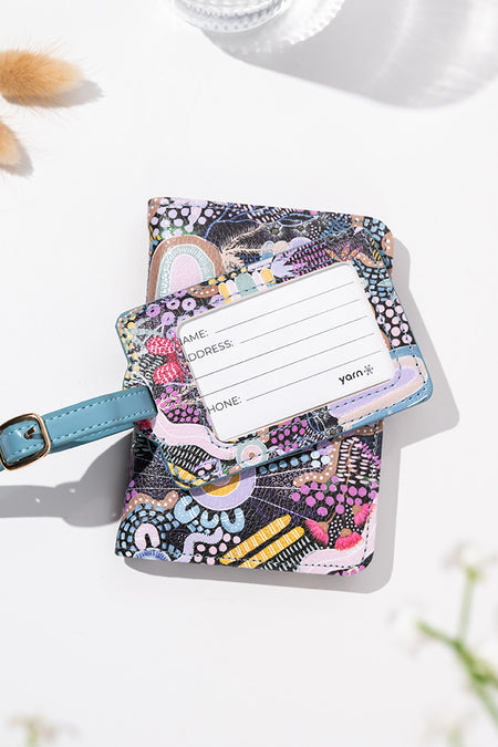 Invisible String Passport Holder & Luggage Tag Boxed Set