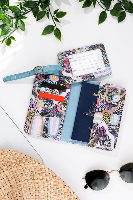 Invisible String Passport Holder & Luggage Tag Boxed Set