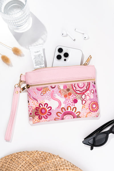 Djeran Zip Panel Purse