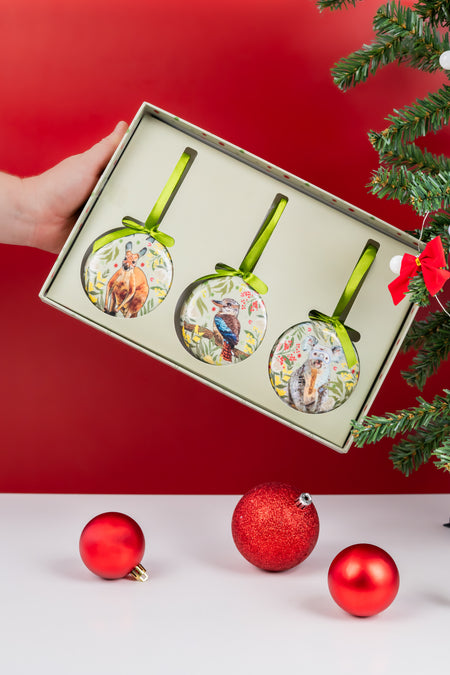 Merring-Jippa Murray Flat Baubles (3 Pack)