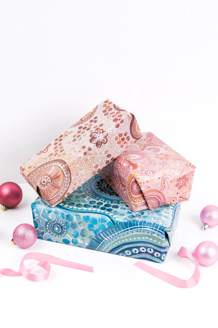 Rebecca Shae 'Artist Collection' Gift Wrapping Paper (3 Pack)