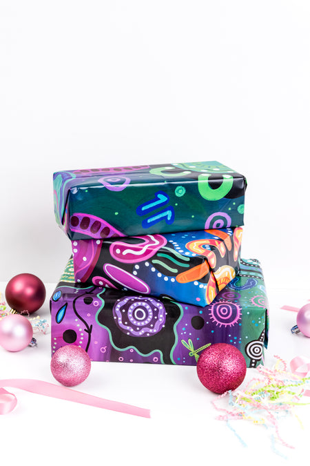 Tayla Donaczy 'Artist Collection' Gift Wrapping Paper (3 Pack)