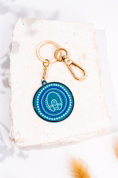 Our Protectors Round Keyring