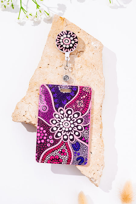 Friendship Retractable Card Holder with Clip