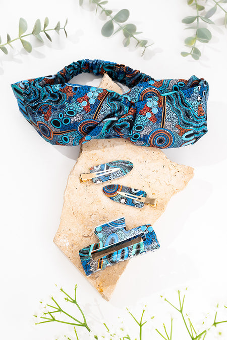 Calm Place Soft Headband & Hair Accessories Set